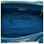 Prada Borsa Galleria Double Zip Small in pelle Saffiano Blu - vista 4