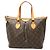 Louis Vuitton Brown Monogram Palermo PM Marrone