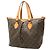 Louis Vuitton Brown Monogram Palermo PM Marrone - vista 2