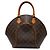 Louis Vuitton Brown Monogram Ellipse MM Marrone