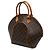 Louis Vuitton Brown Monogram Ellipse MM Marrone - vista 2