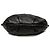 Sac Hobo Prada en cuir Cervo Lux plissé noir - vue 3