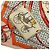 Foulard di seta Hermès Beige Les Voitures Nouvelles 65 - vista 6
