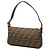 Borsa Baguette Fendi in tela Zucca marrone - vista 2