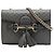 Gucci Mini Microguccissima Emily Crossbody Gris Castaño