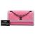 Chanel Pink CC Quilted Tweed Accordion Flap - Ansicht 7