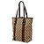 Gucci Beige GG Canvas Web Jolicoeur Tote - Ansicht 2