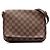 Louis Vuitton Brown Damier Ebene Musette Tango Long Strap Castaño