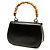 Gucci Black Calfskin Bamboo Night Negro - vista 2