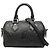 Louis Vuitton Black Monogram Giant Empreinte Speedy Bandouliere 20 Nero