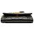 Tarjetero Chanel Boy de piel caviar acolchada negra con cadena Negro - vista 3