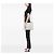 Prada White Saffiano Soft Triple Pocket Tote Branco - vista 6