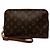 Louis Vuitton Brown Monogram Orsay Marron