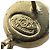Chanel Gold CC vergoldete Ohrringe mit Kunstperlen und Strass, Stecker Golden - Ansicht 6