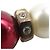 Chanel Gold CC vergoldete Ohrringe mit Kunstperlen und Strass, Stecker Golden - Ansicht 8
