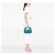 Bottega Veneta Mini Jodie in Nappa Intrecciato Blu Turchese - vista 6