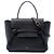 Belt Bag Céline Bolso Cinturón Celine Nano de Piel de Ternera Granulada Negro