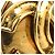 Chanel Gold CC vergoldete runde Clip-On Ohrringe Golden - Ansicht 11