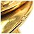 Chanel Gold CC vergoldete runde Clip-On Ohrringe Golden - Ansicht 12
