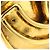 Chanel Gold CC vergoldete runde Clip-On Ohrringe Golden - Ansicht 9