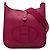 Hermès Purple Clemence Evelyne III 33 Púrpura