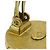 Orecchini a clip rotondi Chanel Black CC placcati oro e smalto Nero - vista 12