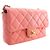 Chanel Pink Mini CC Quilted Lambskin Chain Flap - Ansicht 12