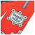 Lenço Twilly de seda Hermès Orange Merveilleuses Lanternes Vermelho Laranja - vista 3