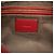 Chloé Red Medium Grained Calfskin Marcie Saddle Crossbody Roja Burdeos - vista 5