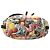 Borsa Soft Saddle in tela stampata Kenny Scharf gialla Dior Giallo - vista 3