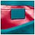Borsa a tracolla Gucci Blue Small GG Marmont Matelassé in velluto Turchese - vista 5