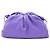 Bottega Veneta The Mini Pouch Crossbody in nappa viola Porpora
