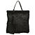 The Row Mini Raffia Barn Tote Nero