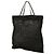 The Row Mini Raffia Barn Tote Nero - vista 2
