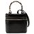 Bamboo Bolsa Vanity Gucci em couro de bezerro brilhante preto com bambu