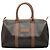 Sac Boston Dior en toile enduite motif nid d'abeille noir
