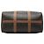 Sac Boston Dior en toile enduite motif nid d'abeille noir - vue 3