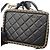 Chanel Small Lambskin CC Filigree Vanity Case Schwarz - Ansicht 10