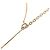 Collar con colgante Dior Gold chapado en oro logo CD Dorado - vista 4