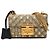 Gucci Beige Small GG Supreme Bee Padlock Crossbody