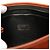 Fendi Brown Pequin Coated Canvas Cosmetic Clutch Braun - Ansicht 5
