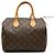 Louis Vuitton Brown Monogram Speedy 25 Braun