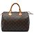 Louis Vuitton Brown Monogram Speedy 30 Braun