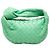 Bottega Veneta Mini Jodie in Nappa Intrecciato Verde Verde chiaro