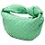 Bottega Veneta Mini Jodie in Nappa Intrecciato Verde Verde chiaro - vista 2