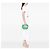 Bottega Veneta Mini Jodie in Nappa Intrecciato Verde Verde chiaro - vista 6