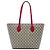 Borsa Tote Gucci Beige Medium GG Supreme Linea A Zip Tote