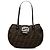 Borsa a tracolla Fendi Brown Zucca Canvas Marrone