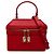 Bulgari Bvlgari Serpenti Forever Vanity Bag aus rotem Leder