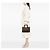 Fendi Twins Small Shopper aus Zucca Canvas in Braun - Ansicht 6